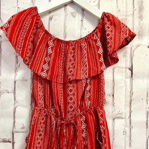 Boho Romper Casual Floral Print